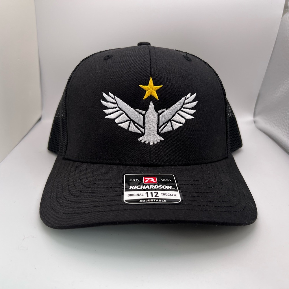 Richardson 112 Trucker Hat – Freestar Ranger Design | Classic Mesh Back Cap